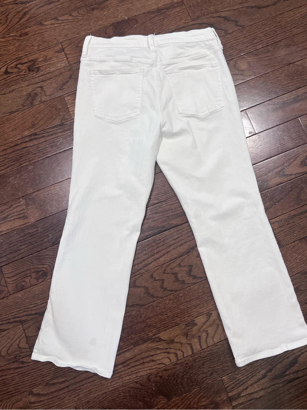 J. Crew White KICKOUT 03 cropped denim sz 29 - Picture 7 of 8